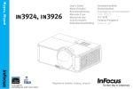 Infocus Education Projector IN3926 - WXGA - 3000 lumens - 2400:1