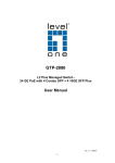 LevelOne GTP-2880