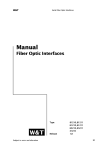 W&T ST fiber-optic/RS232