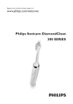 Philips Sonicare DiamondClean Rechargeable sonic toothbrush HX9332/05