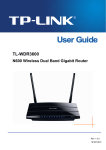 TP-LINK TL-WDR3600 router