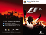 Infogrames F1 2011, PC