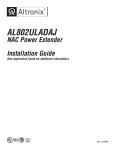 Altronix AL802ULADAJ power extension