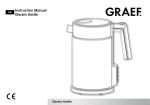 Graef WK 71 electrical kettle