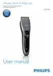 Philips hair clipper QC5390