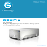 G-Technology G-RAID Thunderbolt