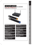 König KN-MICW610 microphone