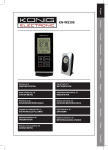 König KN-WS300 weather station