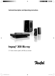 Teufel Impaq 300 Blu-ray System "2.1"