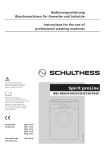 Schulthess Spirit proLine WEI 9080