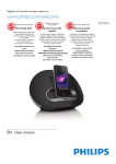 Philips docking speaker with Bluetooth® DS3600
