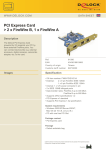 DeLOCK PCI Express Card/3 x FireWire