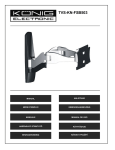 König TVS-KN-FSB503 flat panel wall mount