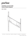 Peerless MIS494 mounting kit