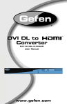 Gefen EXT-DVIDL-2-HDMIR video converter