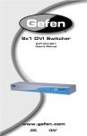 Gefen EXT-DVI-841 video switch