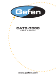 Gefen EXT-CAT5-7000 console extender