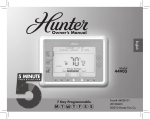Hunter 44905 thermostat