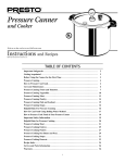 Presto 01781 pressure cooker