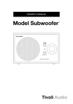 Tivoli Audio Model Subwoofer