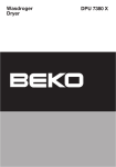 Beko DPU 7380 X tumble dryer