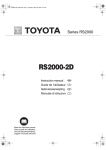 Toyota FSS224 sewing machine