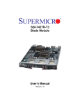 Supermicro Processor Blade SBI-7427R-T3