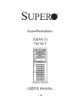 Supermicro SYS-7047A-T server barebone