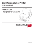 Cognitive TPG DBD24-2085-G1E label printer