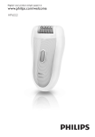 Philips SatinSoft Epilator HP6522/01