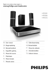 Philips 2.1 Home theater HTS7212