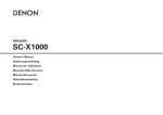 Denon SC-X1000