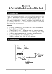 EXSYS EX-3515 RAID controller