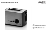 Petra TA 16 toaster