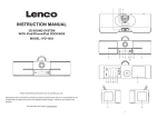 Lenco IPD-1003 docking speaker