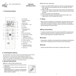 HQ RC UNI/AIRCO2 remote control