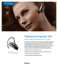 Plantronics Explorer 240