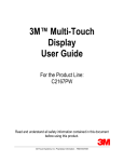 3M Multi-touch Display M2167PW (21.5")