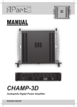 APart CHAMP-3D audio amplifier