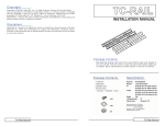 iStarUSA TC-RAIL-20 rack accessory