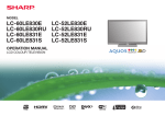 Sharp LC52LE831E LED TV