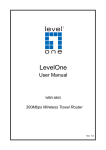 LevelOne WBR-6805