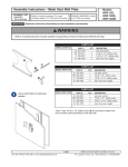 Peerless WSP320W flat panel wall mount