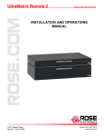 Rose RE2-1R2X16U/2 KVM switch