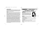 Nady Systems QH-50NC headphone