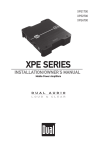 Dual XPE4700 audio amplifier