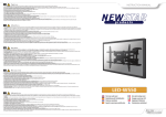 Newstar LED-W550 flat panel wall mount