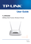 TP-LINK TL-WR842ND router