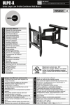 OmniMount ULPC-X flat panel wall mount