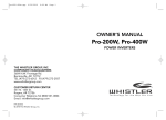 Whistler PRO-400W